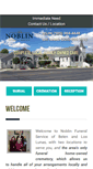 Mobile Screenshot of noblinfuneralservice.com